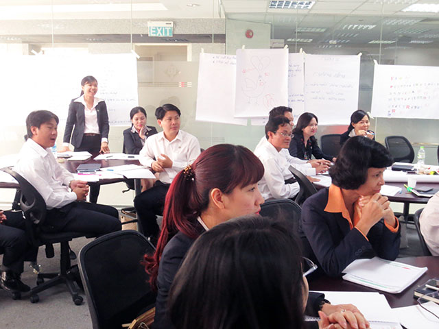 Kỹ năng hướng dẫn và động viên Nhân Viên làm việc hiệu quả - Sacombank (09 & 10.12.2014)